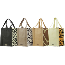 Graphic Pattern Prints Reinforced Bags