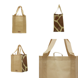 Graphic Pattern Prints Reinforced Bags