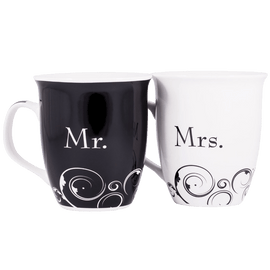 Mr. and Mrs. Christian Coffee Mug Set