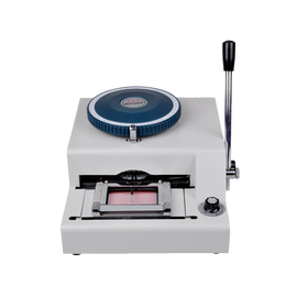 TMS 72 character Letters Manual Embosser Credit Id PVC Card VIP Embossing Machine