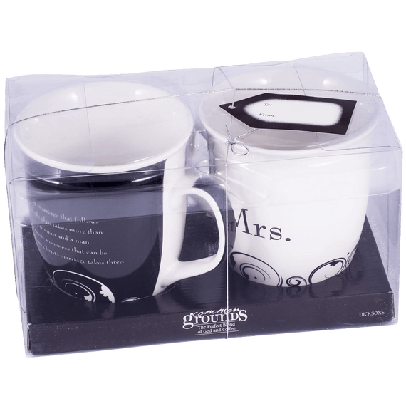 Mr. and Mrs. Christian Coffee Mug Set